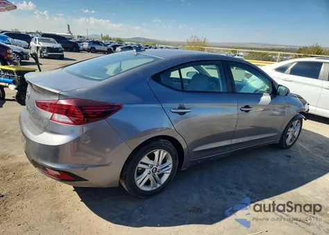 2020 Hyundai Elantra Sel z USA, uszkodzony, nr VIN 5NPD84LF2LH538482
